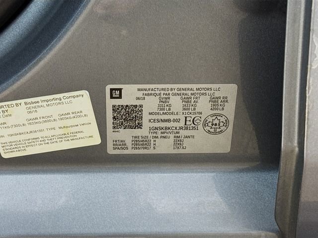 Used 2018 Chevrolet Tahoe LT image 36