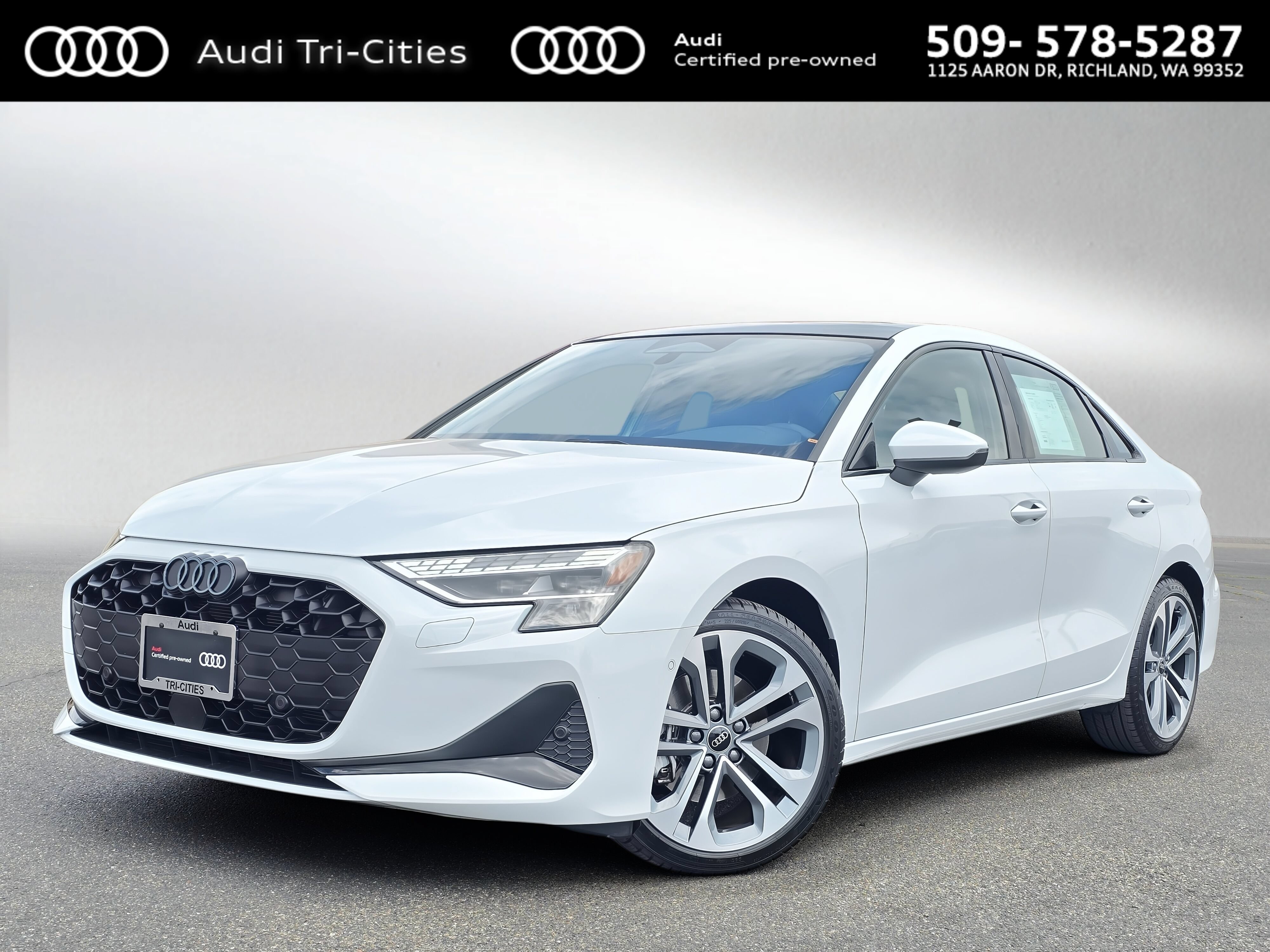 Certified 2026 Audi A3 2.0T Premium w/ Black Optic Package AWD/4WD image 1