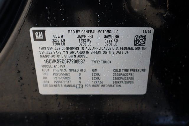 Used 2015 Chevrolet Silverado 1500 LTZ AWD/4WD image 36