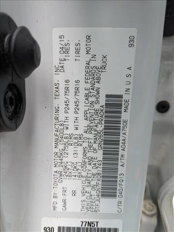 Used 2015 Toyota Tacoma PreRunner w/ SR5 Package RWD image 22