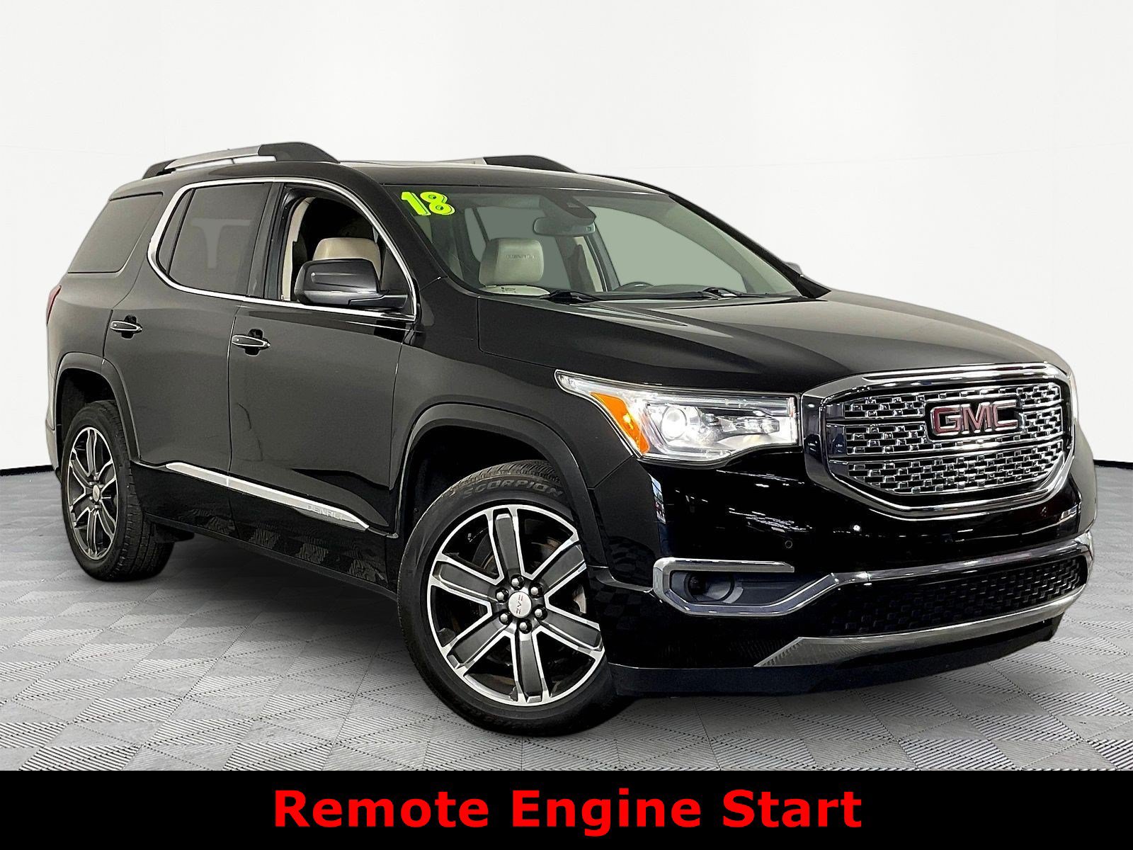 Used 2018 GMC Acadia Denali w/ LPO, Floor Liner Package AWD/4WD image 3