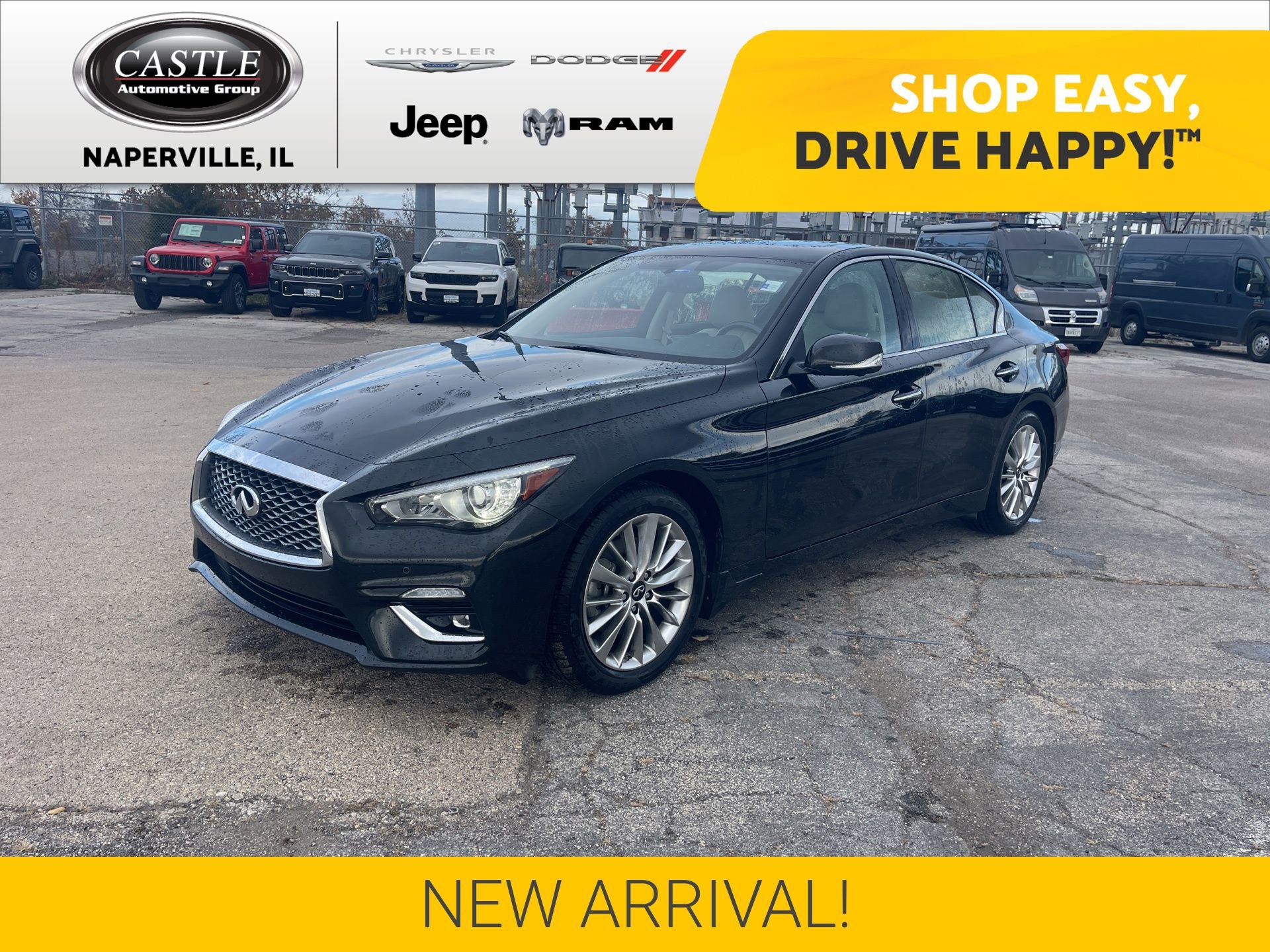 Used 2021 INFINITI Q50 Luxe w/ Cargo Package