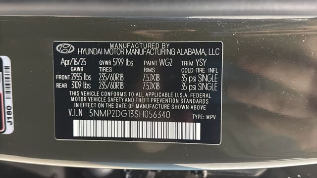 Used 2025 Hyundai Santa Fe SEL AWD/4WD image 31