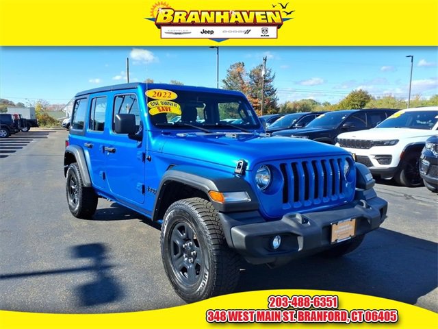 Certified 2022 Jeep Wrangler Unlimited Sport