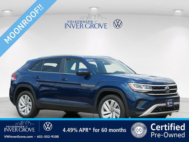 Certified 2023 Volkswagen Atlas Cross Sport SE w/ Panoramic Sunroof Package AWD/4WD video 1