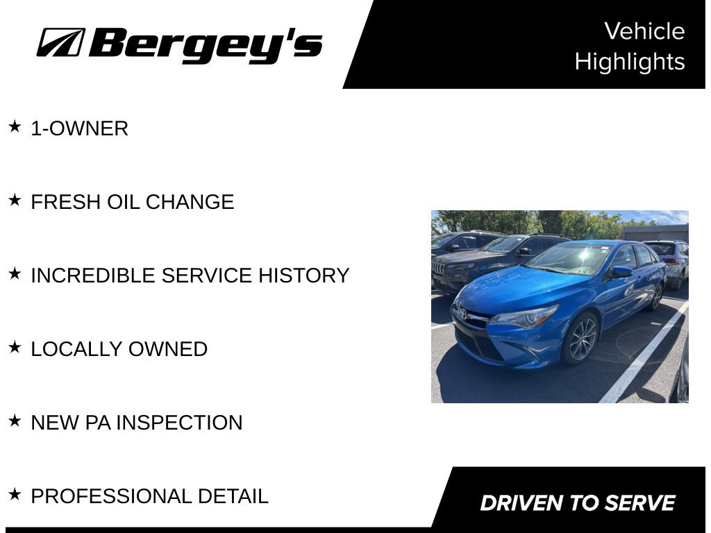 Used 2017 Toyota Camry XSE w/ Moonroof Package FWD image 4