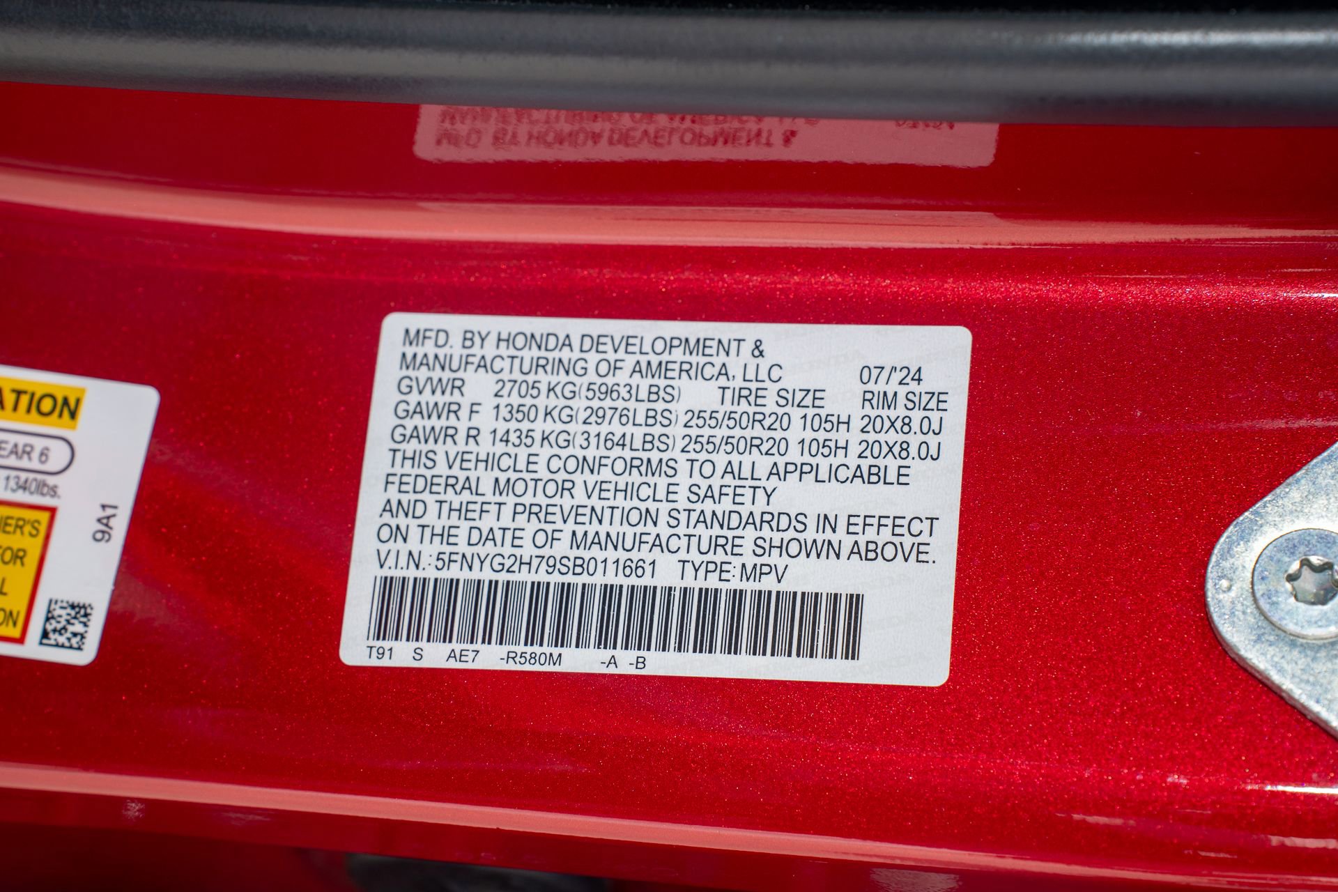 Certified 2025 Honda Pilot Touring image 41