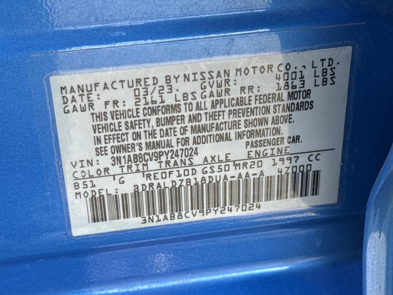 Used 2023 Nissan Sentra SV image 29