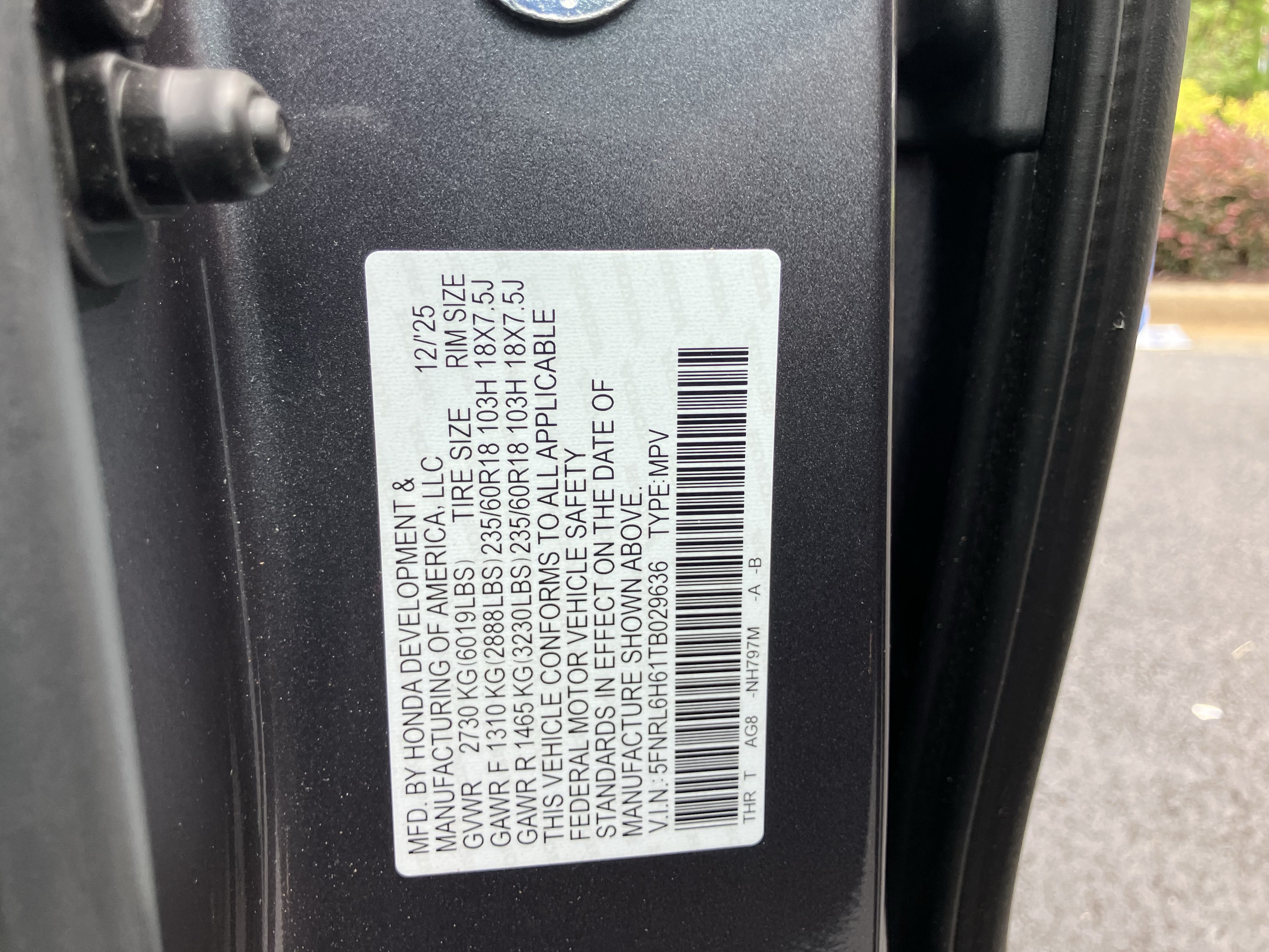 Used 2026 Honda Odyssey EX-L image 38