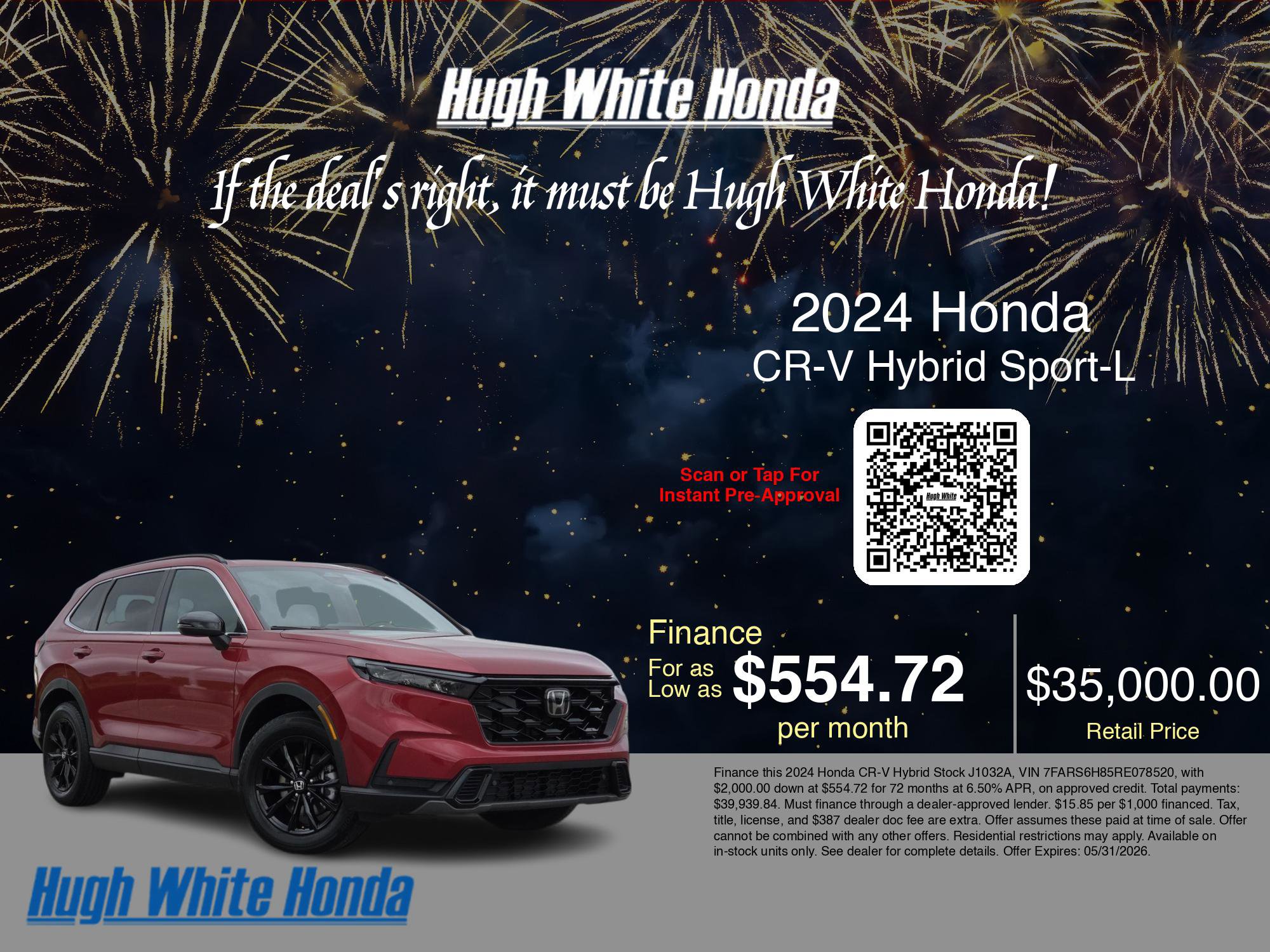 Used 2024 Honda CR-V Sport-L image 3