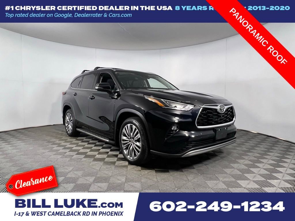 Used 2024 Toyota Highlander Platinum