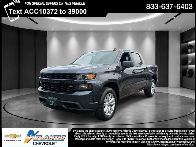 Used 2021 Chevrolet Silverado 1500 Custom w/ LPO, Dark Essentials Package AWD/4WD image 1
