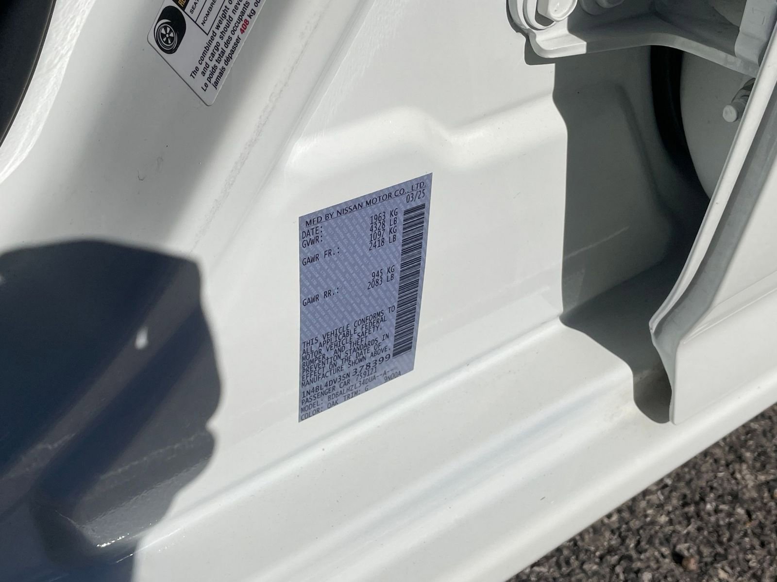 Used 2025 Nissan Altima 2.5 SV image 30