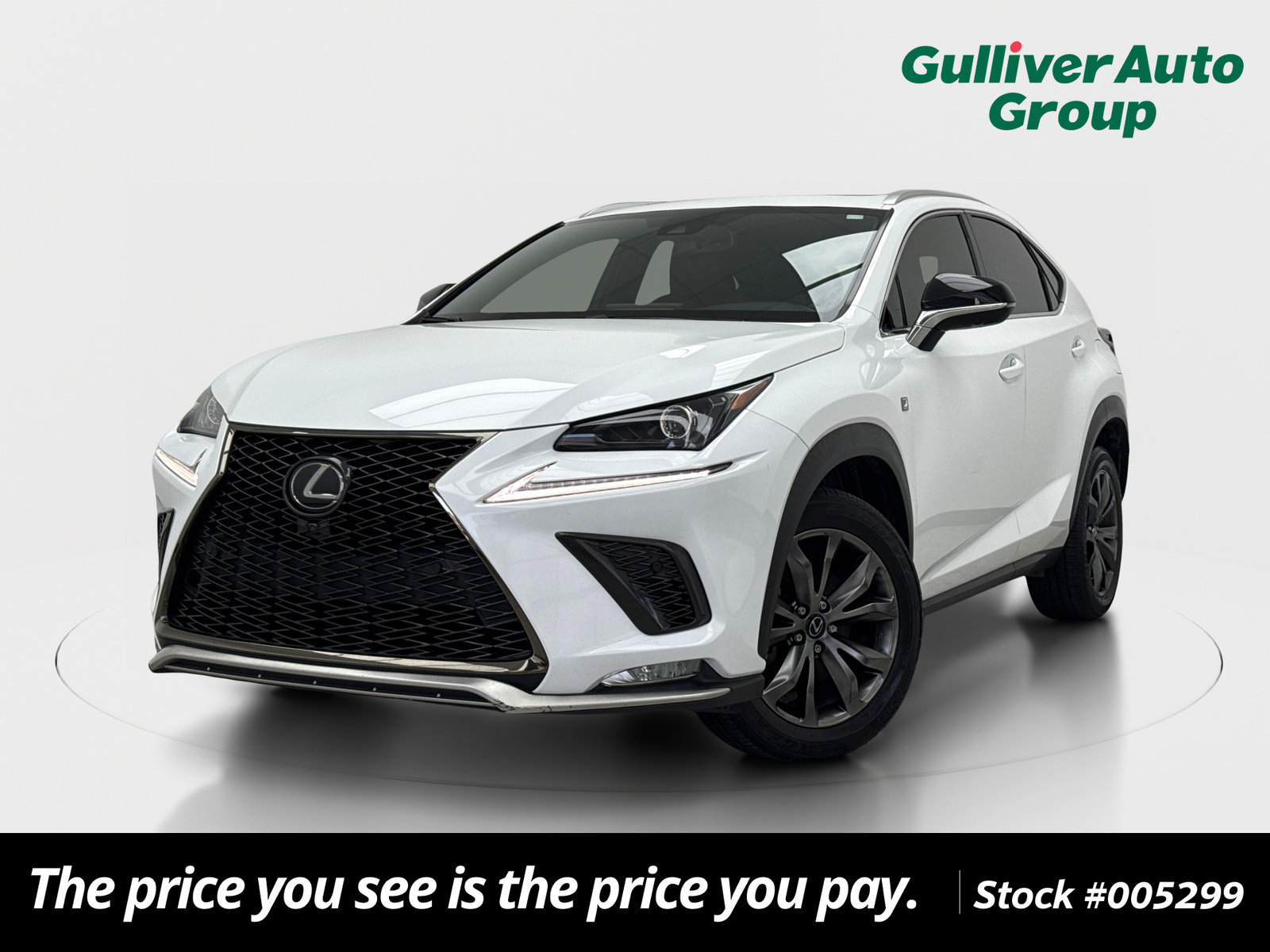 Used 2020 Lexus NX 300 F Sport w/ F Sport Premium Package FWD image 1