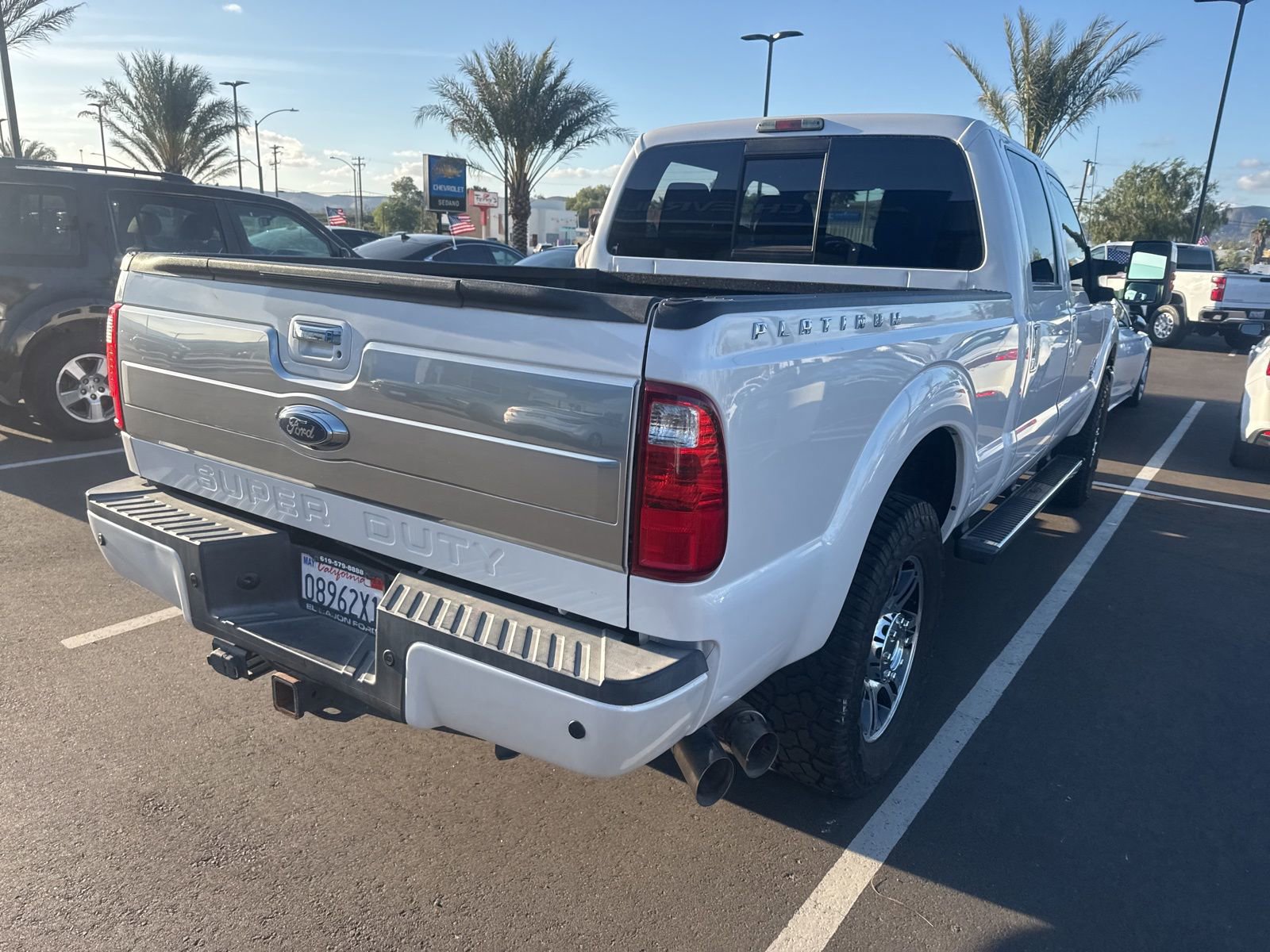 Used 2015 Ford F250 Platinum w/ FX4 Off-Road Package image 3