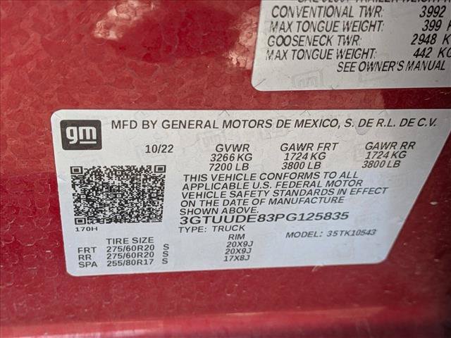 Used 2023 GMC Sierra 1500 SLT AWD/4WD image 17