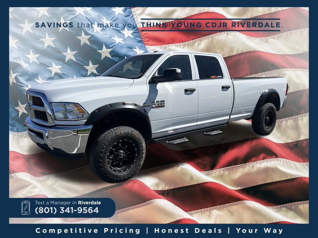 Used 2018 RAM 3500 Tradesman w/ Chrome Appearance Group