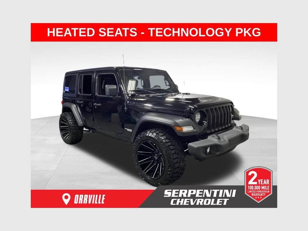 Used 2021 Jeep Wrangler Unlimited Sport AWD/4WD image 1