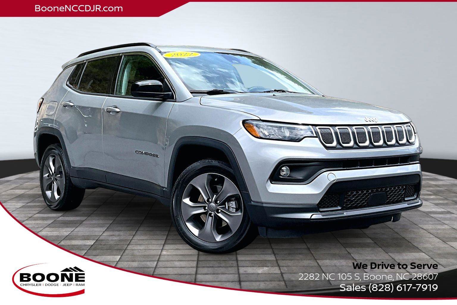 Certified 2022 Jeep Compass Latitude AWD/4WD image 1