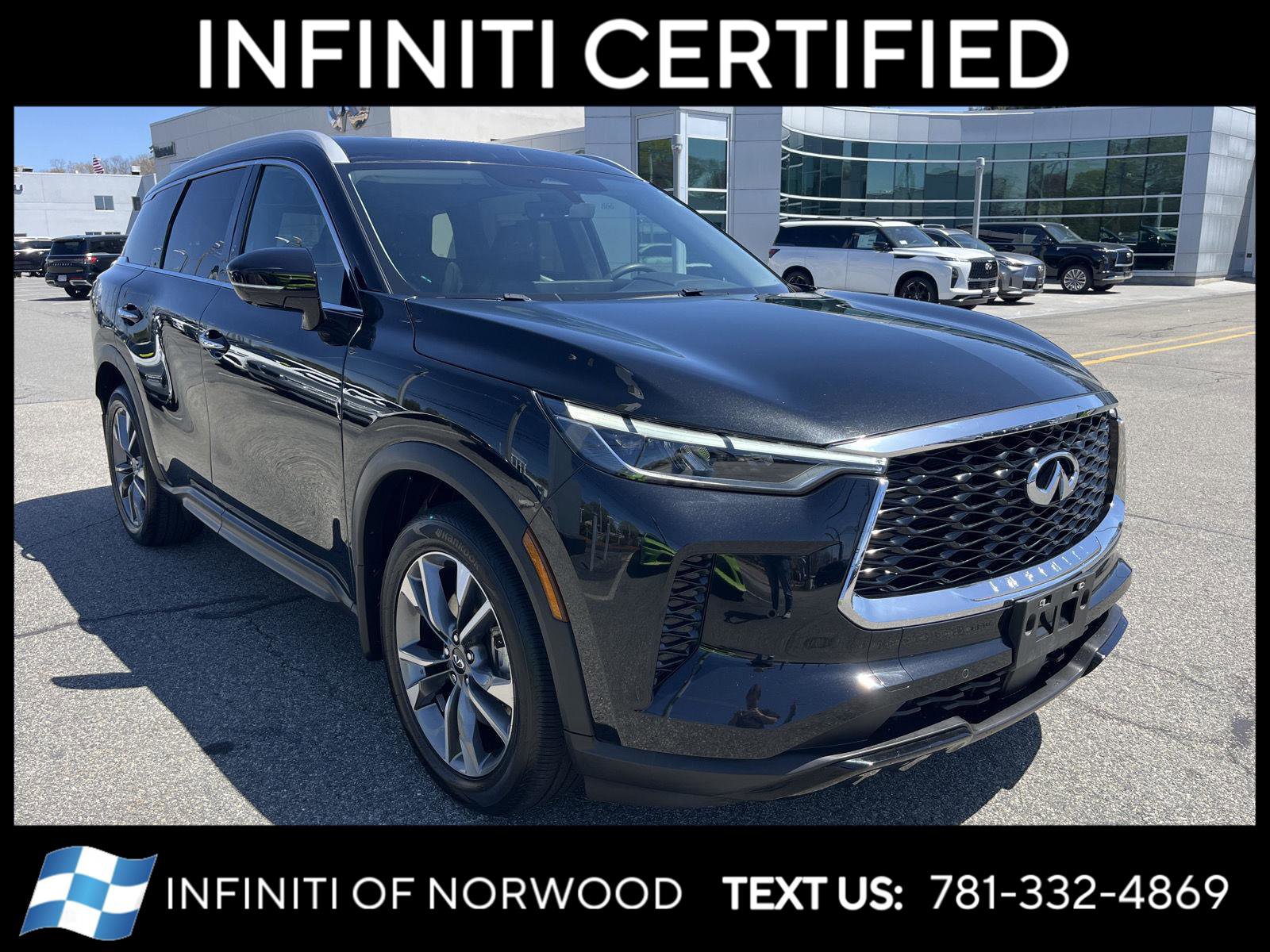 Certified 2023 INFINITI QX60 Luxe w/ Cargo Package AWD/4WD image 1