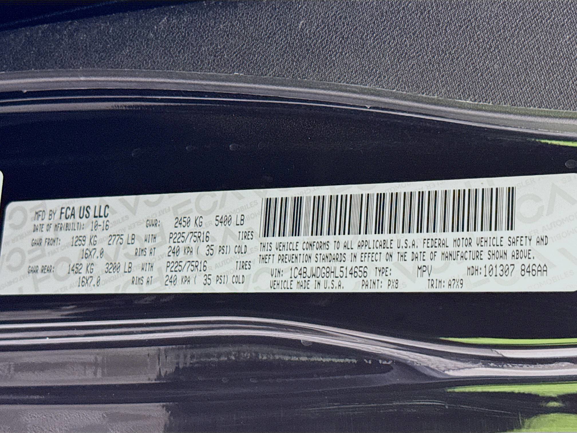 Used 2017 Jeep Wrangler Unlimited Sport image 37