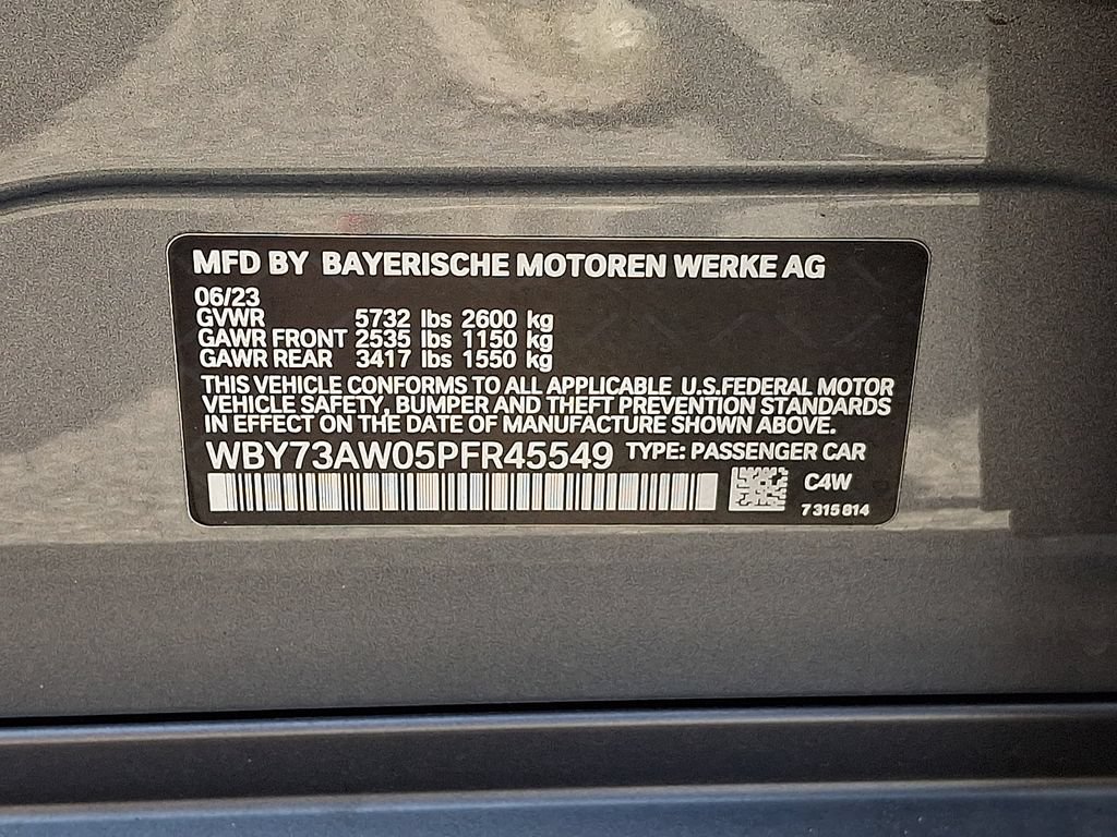 Used 2023 BMW i4 eDrive40 w/ Parking Assistance Package RWD image 28