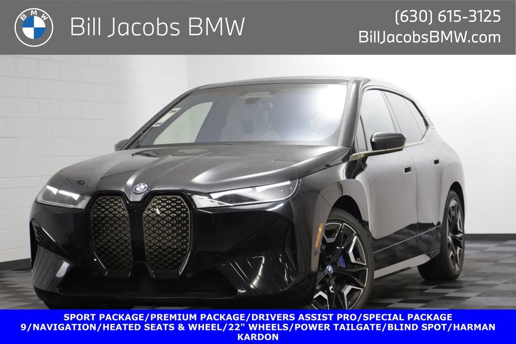 Certified 2023 BMW iX xDrive50 w/ Premium Package AWD/4WD image 1