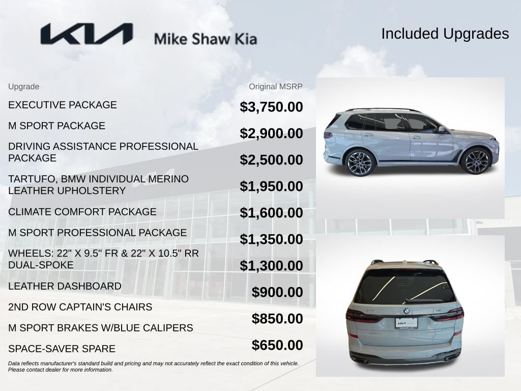 Used 2026 BMW X7 xDrive40i w/ Executive Package AWD/4WD image 6