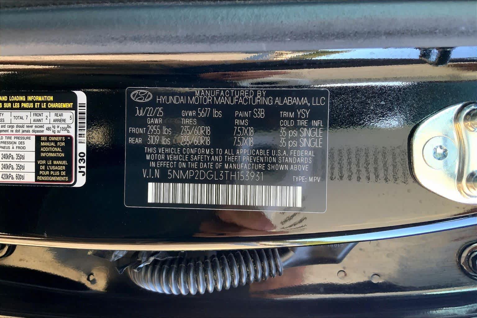 Used 2026 Hyundai Santa Fe SEL AWD/4WD image 29