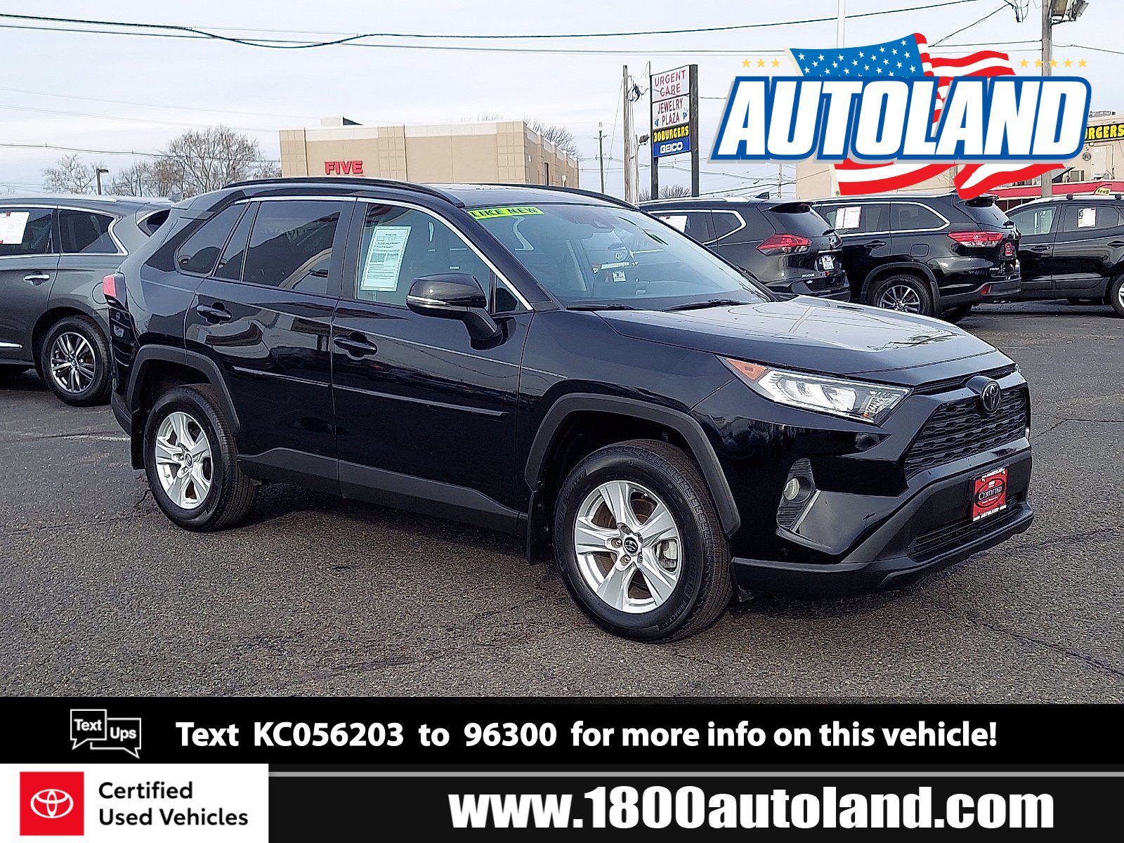 Certified 2019 Toyota RAV4 XLE