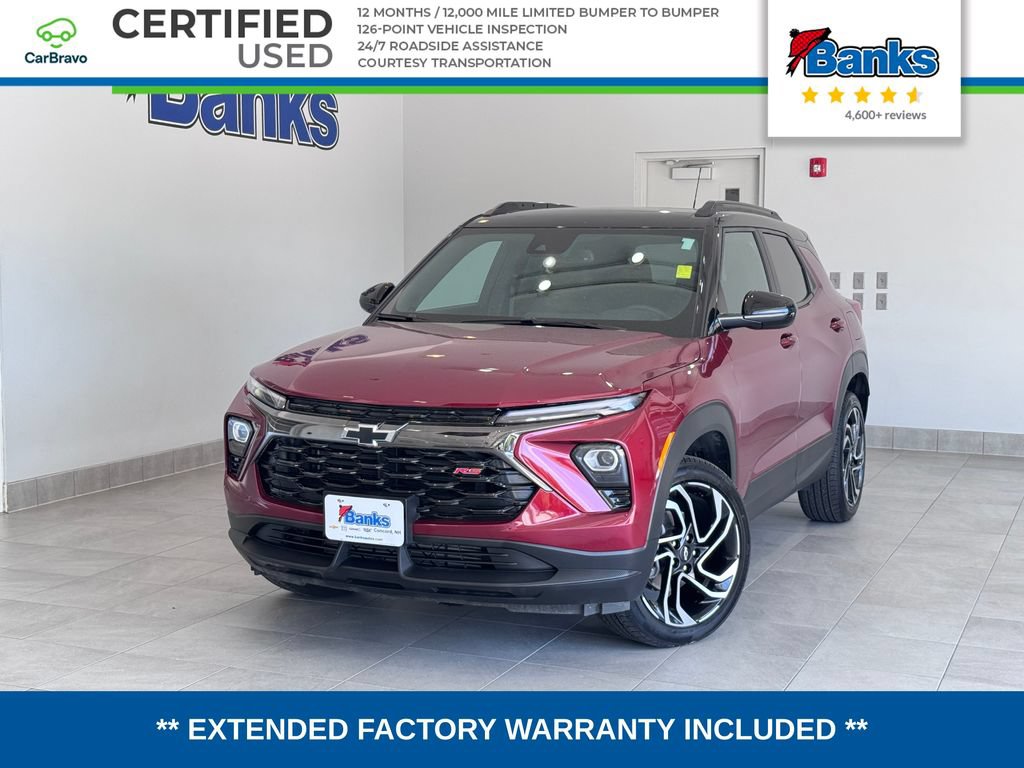 Certified 2024 Chevrolet TrailBlazer RS w/ Convenience Package