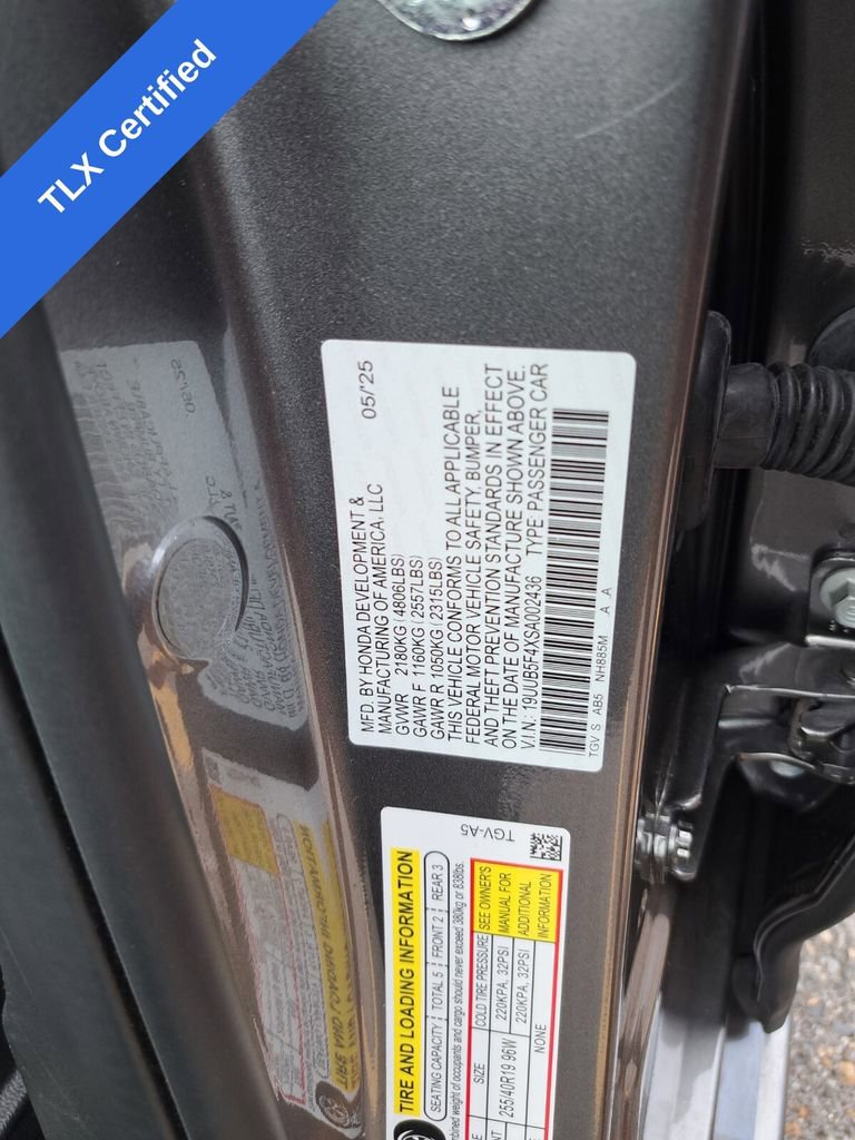 Certified 2025 Acura TLX w/ Technology Package FWD image 26