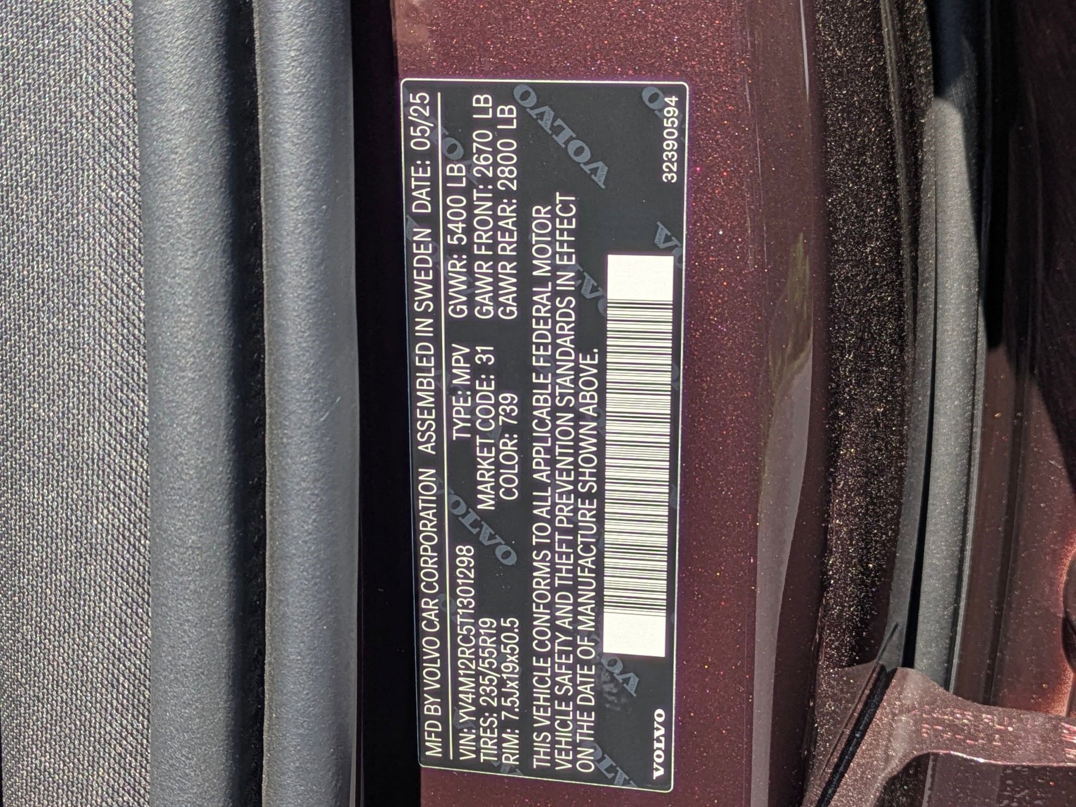 New 2026 Volvo XC60 B5 Plus w/ Protection Package Premier image 31