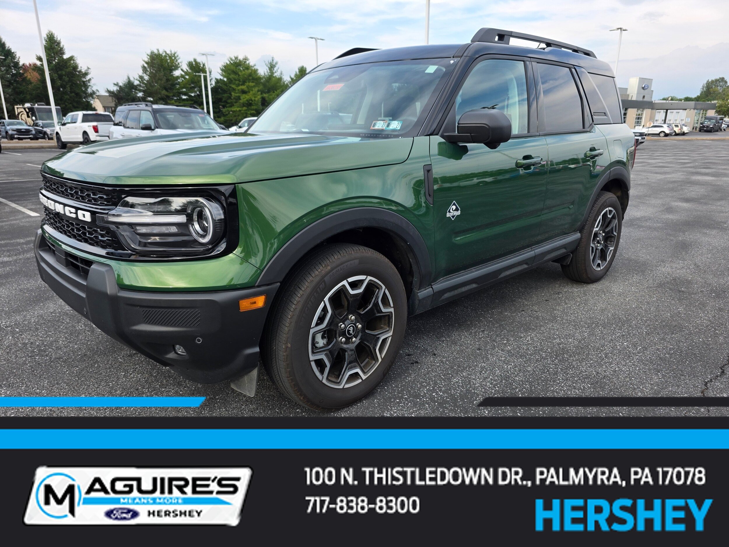 Certified 2025 Ford Bronco Sport Outer Banks w/ Outer Banks Tech Package+ AWD/4WD image 1