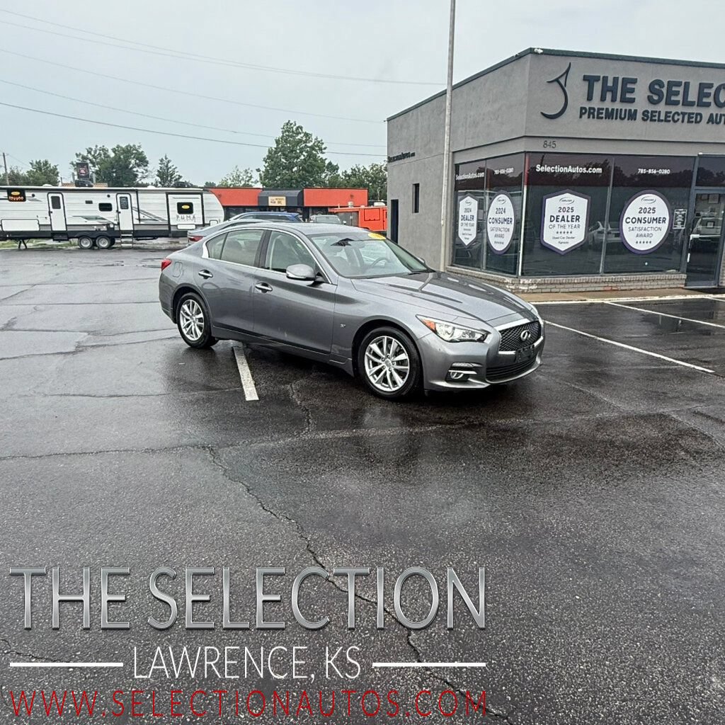 Used 2015 INFINITI Q50 Premium w/ Navigation Package AWD/4WD video 1