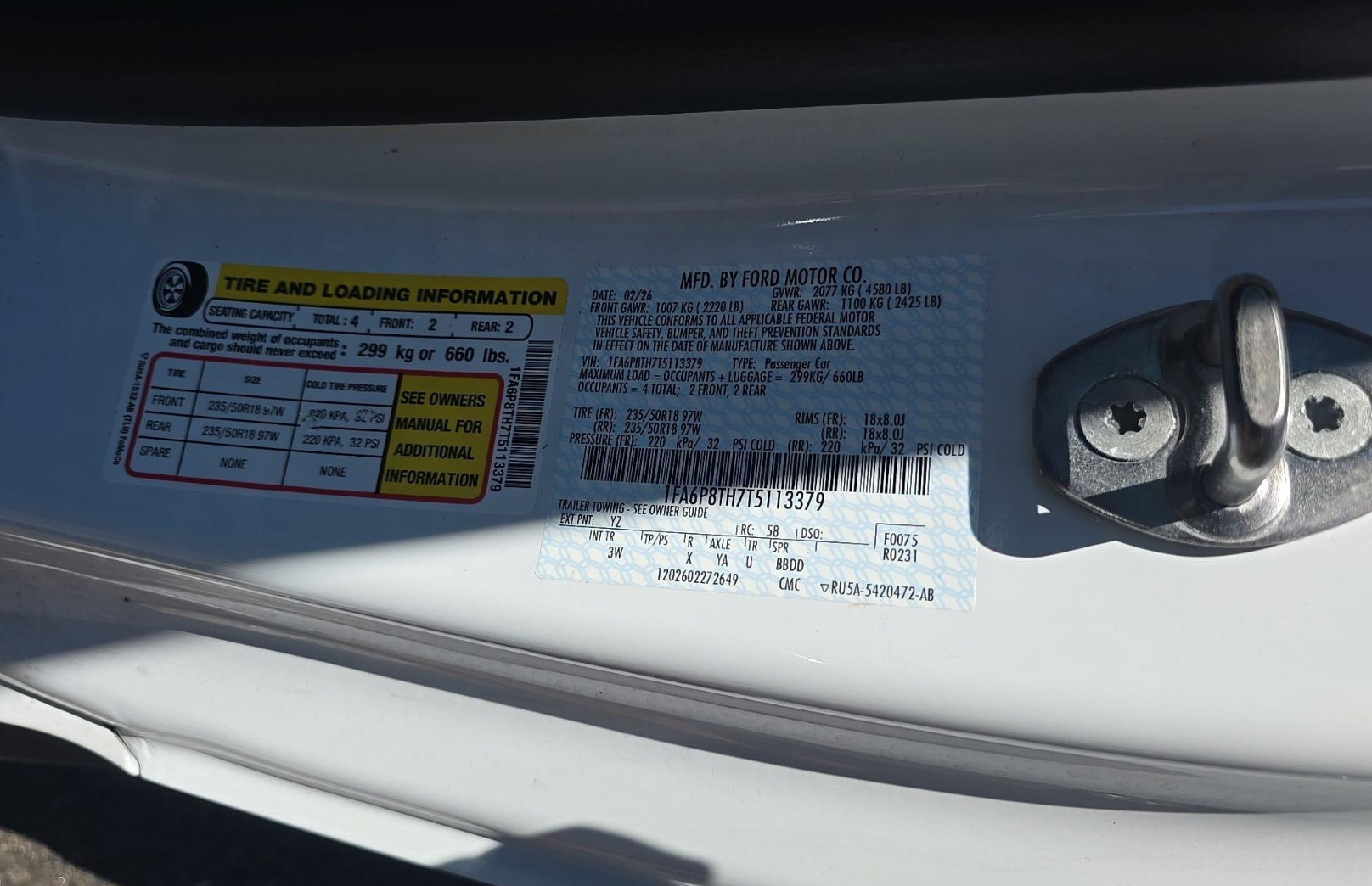 Used 2026 Ford Mustang Premium RWD image 16