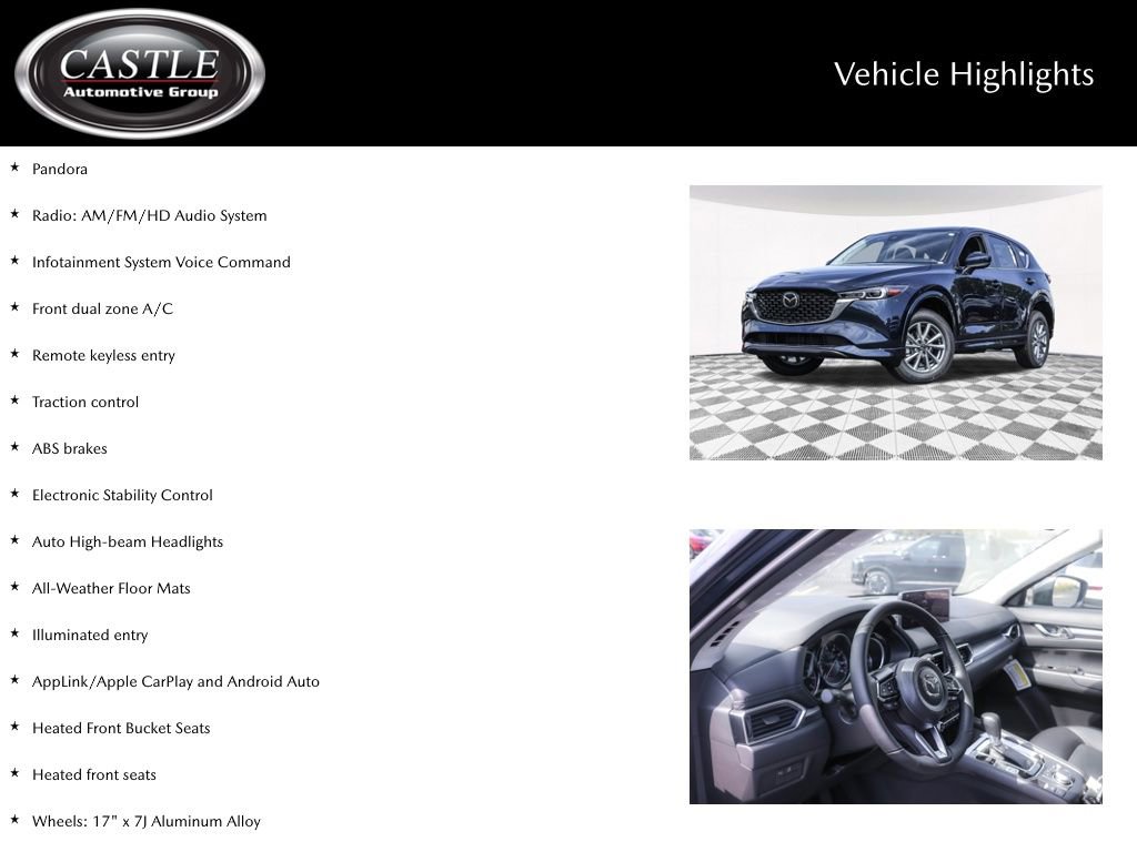 New 2025 MAZDA CX-5 AWD 2.5 S w/ Select Package image 6