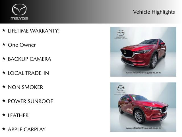 Used 2021 MAZDA CX-5 Grand Touring w/ GT Premium Package AWD/4WD image 2