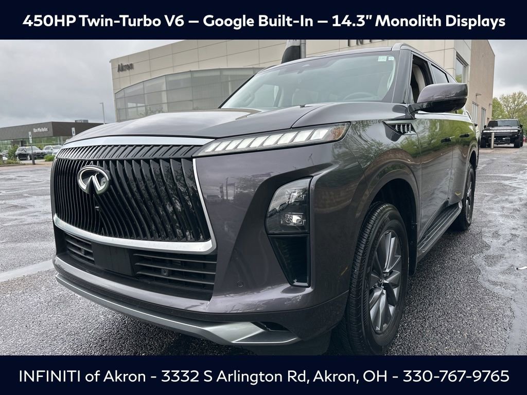 Certified 2026 INFINITI QX80 Pure w/ Cargo Package AWD/4WD video 1