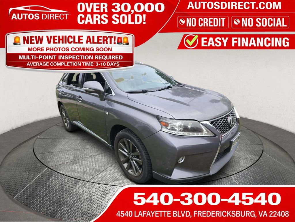 Used 2013 Lexus RX 350 F Sport w/ Navigation Pkg AWD/4WD image 1