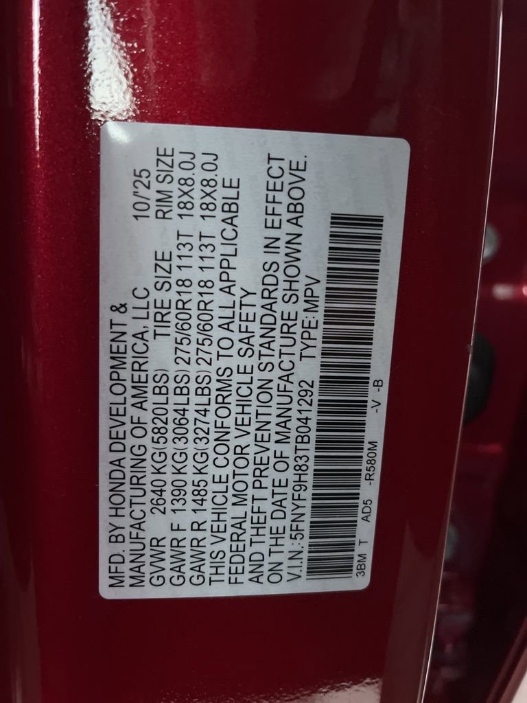 New 2026 Honda Passport TrailSport Elite image 5