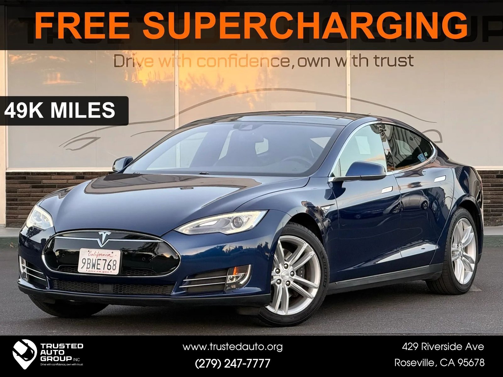 Used 2016 Tesla Model S 70 RWD image 1