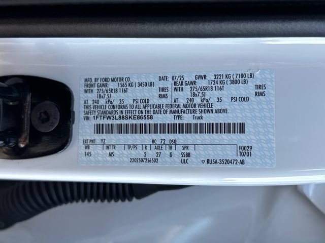 Used 2025 Ford F150 XLT w/ Equipment Group 301A Standard AWD/4WD image 22