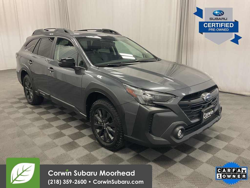 Certified 2025 Subaru Outback Onyx Edition XT