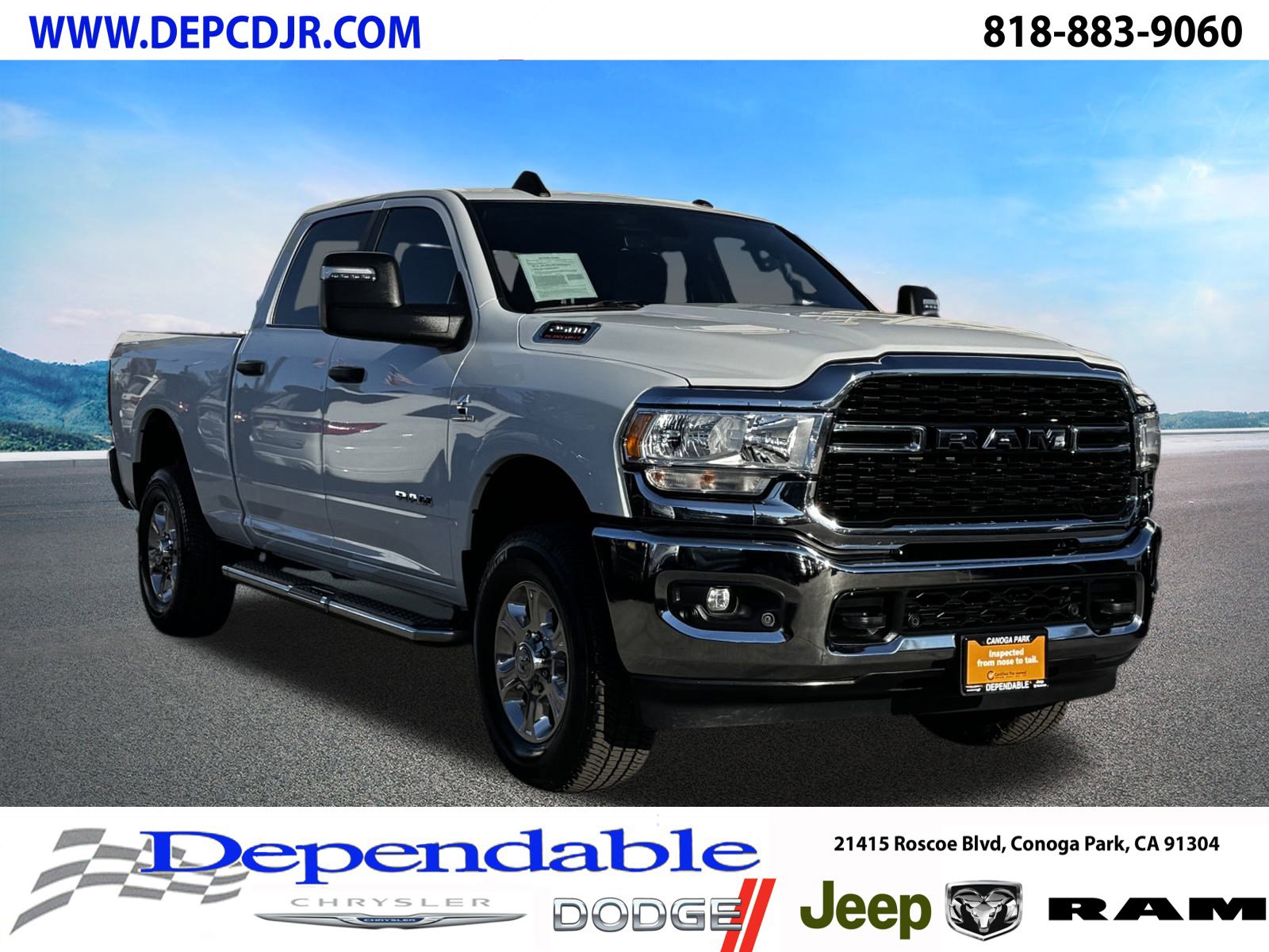 Certified 2023 RAM 2500 Big Horn w/ Level 1 Equipment Group