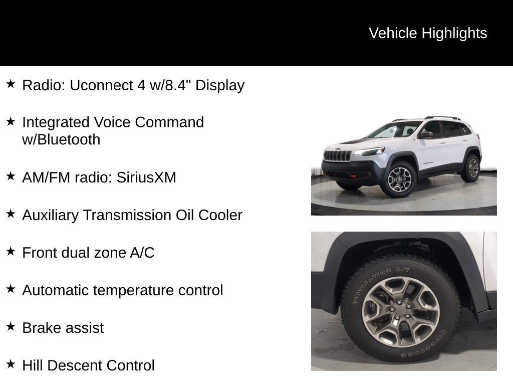 Used 2020 Jeep Cherokee Trailhawk w/ Cold Weather Group AWD/4WD image 13