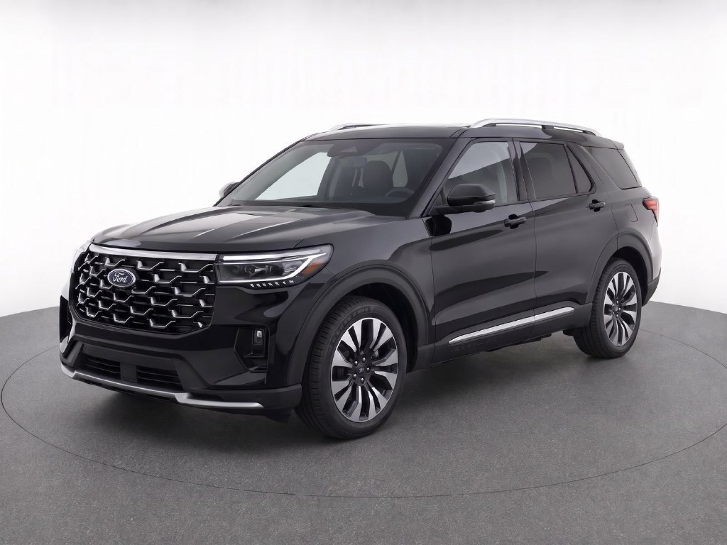 New 2026 Ford Explorer Platinum w/ LUX Leather Package AWD/4WD image 2