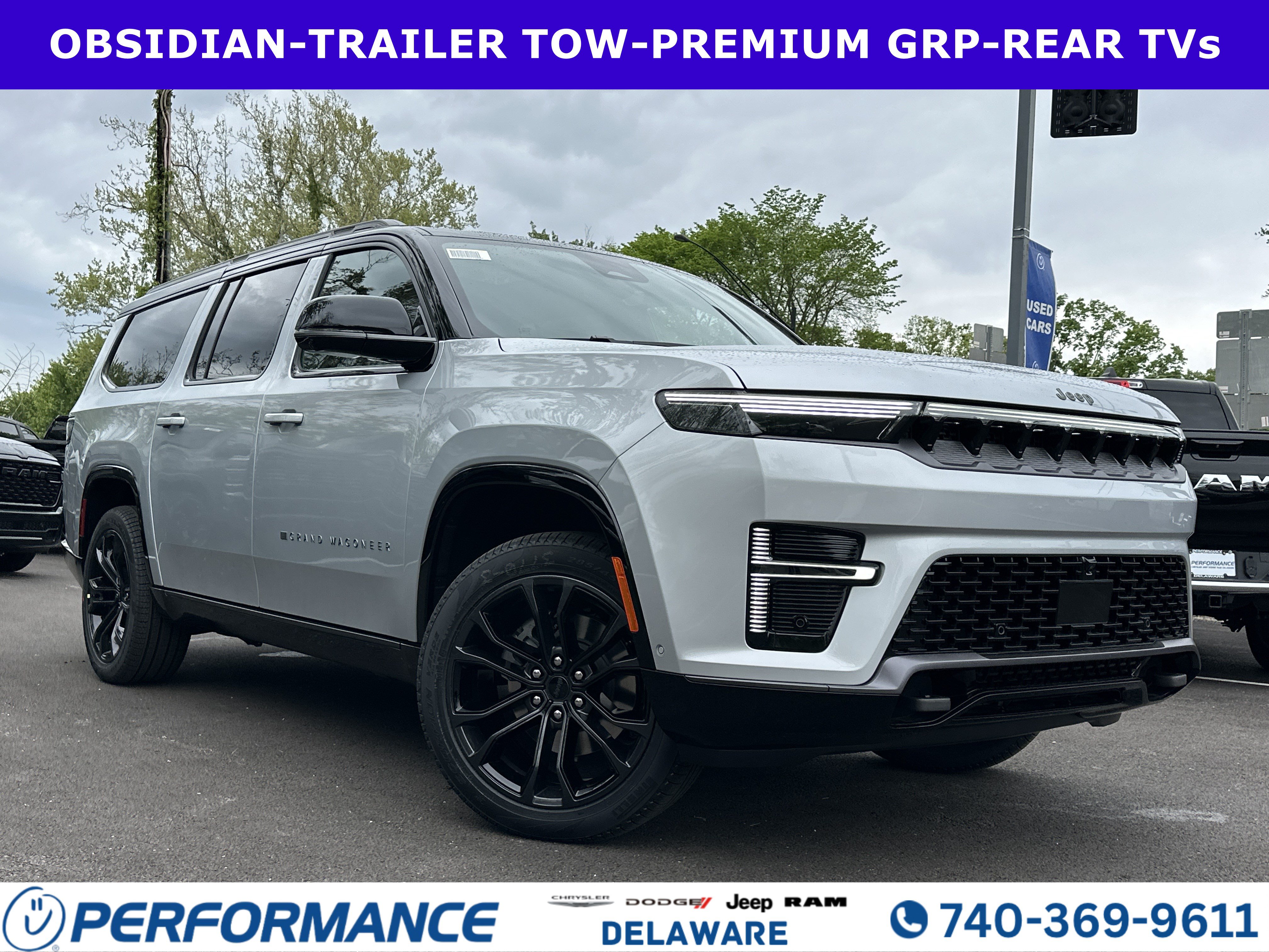 New 2026 Jeep Grand Wagoneer L Summit w/ Rear Seat Video Group I AWD/4WD image 1