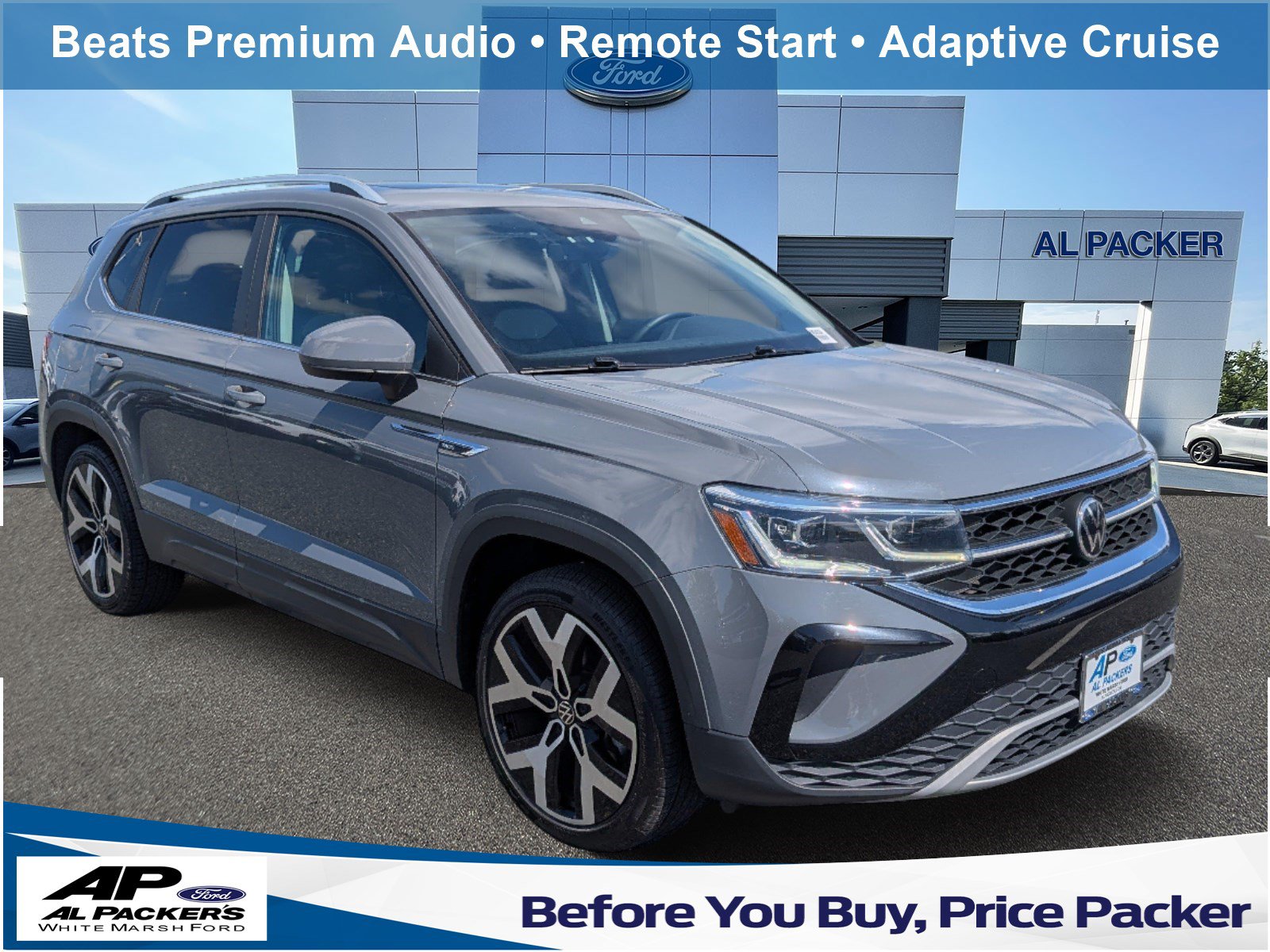 Used 2022 Volkswagen Taos SEL AWD/4WD image 1