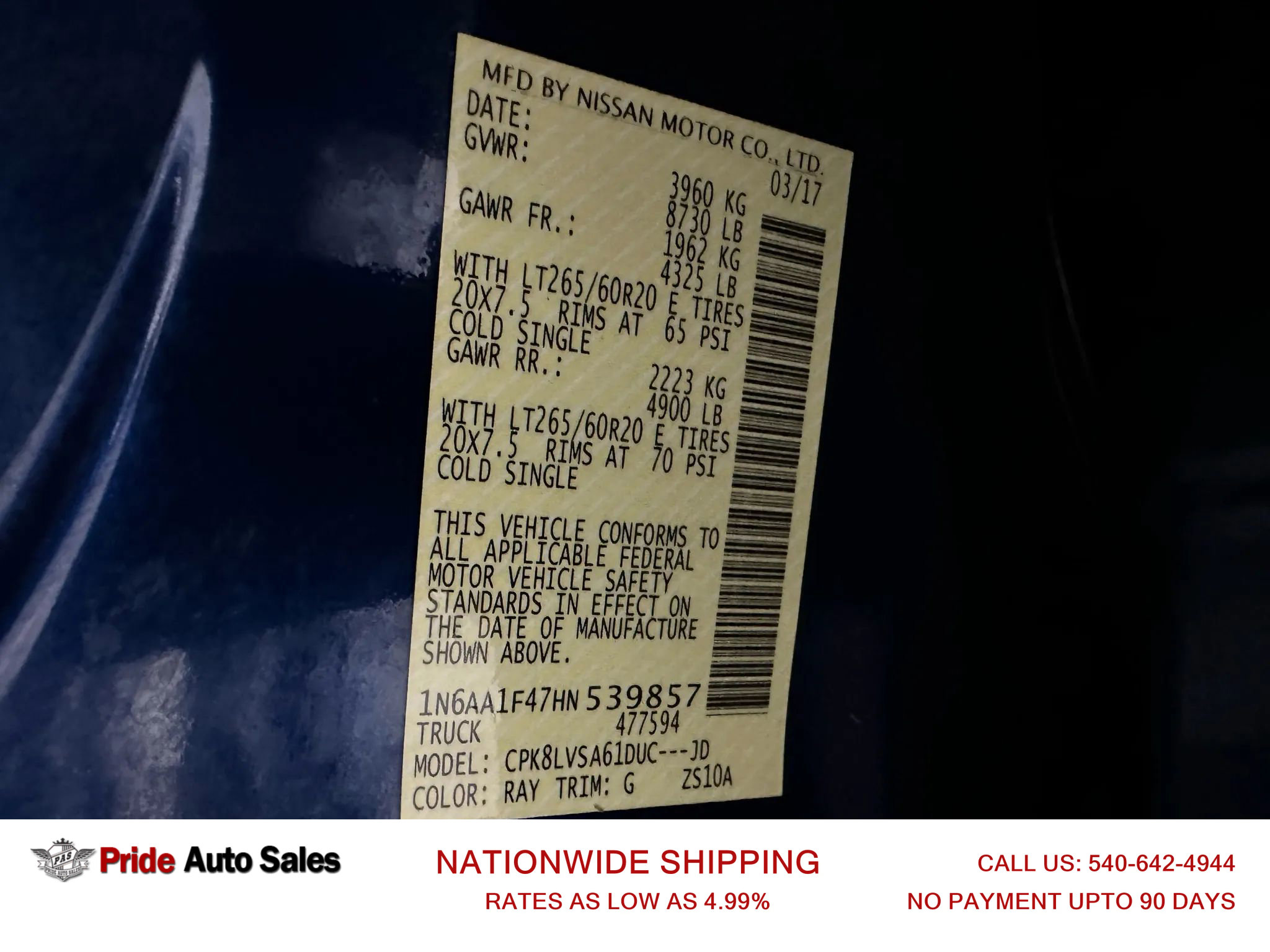 Used 2017 Nissan Titan SL image 37